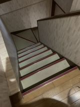 「階段の絨毯を張り替えたい」についての画像