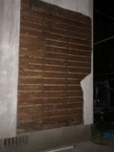 「台風の時に外壁がはがれてしまいました」についての画像