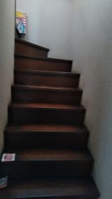 「二階への階段の手すり取り付け」についての画像