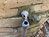 「庭の立水栓の塩ビ管の修理」についての画像