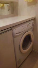 「洗面所のビルトイン洗濯機交換」についての画像