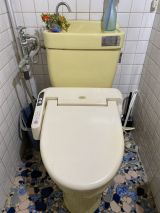 「ウォシュレットの取り付けとトイレのレバー故障」についての画像