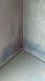 「和室の繊維壁の上塗り」についての画像