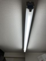 「キッチン天井のライトを蛍光灯からLEDへ交換」についての画像