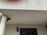 「玄関の軒天の修理（雨水の漏れが原因）」についての画像