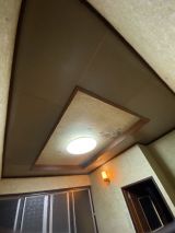「天井の修理（雨漏りの影響で穴あり）」についての画像