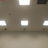 「天井の３か所のダウンライト（LEDへ）」についての画像